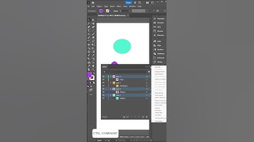 How to Merge Layers in Adobe Illustrator #adobeillustratortutorial #adobeillustratorbasics