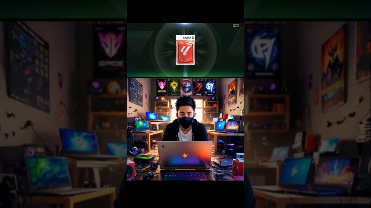 New event Laliga pack opening 2025 || code : neon pack opening 2025 || pk bir 