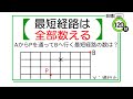 【数学】最短経路の最終手段、使うときのポイント #shorts