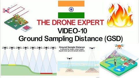 Drone Mapping Step by Step Guide- Ground Sampling Distance(GSD) | www.droneschools.in | Video-10