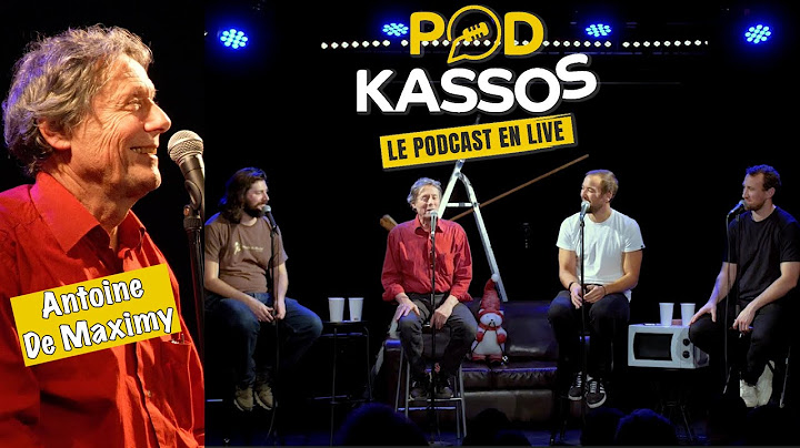 Antoine De Maximy (J'irai dormir chez vous) nous raconte sa vie de DINGUE | Podkassos Live #1