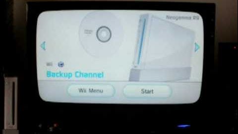 Neogamma R9 beta 44 - visually pleasing custom channel - running Gamecube