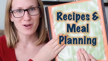 Meal Planning and Recipe Organization
