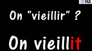 Exercice: Verbes du deuxième groupe 'IR' (Présent de l'indicatif)