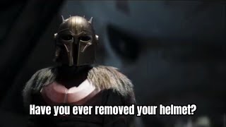 Have you ever removed your helmet?