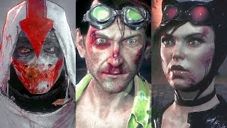 Batman Arkham Knight All Villains Azrael Bosses Cutscenes Battles + Ending Knightfall Protocol 60FPS