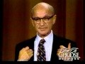 Milton friedman speaks is capitalism humane