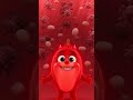 Pulasan Inside Your Body 🍓⚡ | Immunity Boost 3D Animation #pulasan #immunity #health