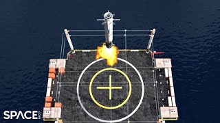 China to use adjustable 'net' to catch reusable rockets - See an animation