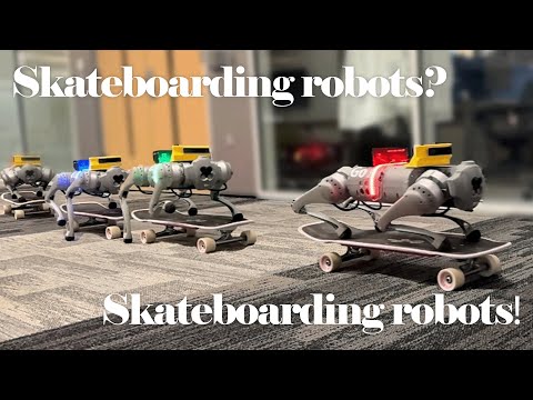 Scientists Taught Robots To Skateboard – For Science!