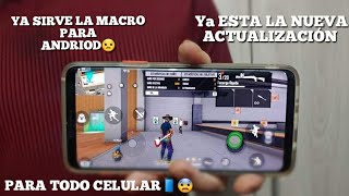 LOGRO PONER ASSISTIVE TOUCH EN ANDRIOD/  MACRO PARA CELULAR FREE FIRE / COMO ACTIVAR MACRO 2021