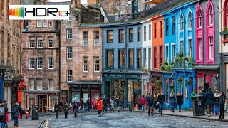 ULTIMATE EDINBURGH WALKING TOUR ▪︎ Edinburgh Walk, Scotland 4K HDR