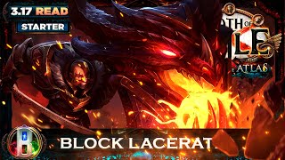 POE 3.17 - BLOCK LACERATE GLADIATOR - POE BUILDS - POE ARCHNEMESIS LEAGUE - PATH OF EXILE BUILDS