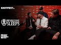 Capture de la vidéo While She Sleeps: The Community Of Sleeps Society Saved Our Band