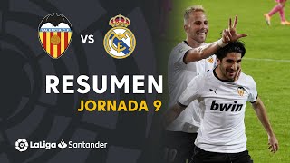 Resumen de Valencia CF vs Real Madrid (4-1)