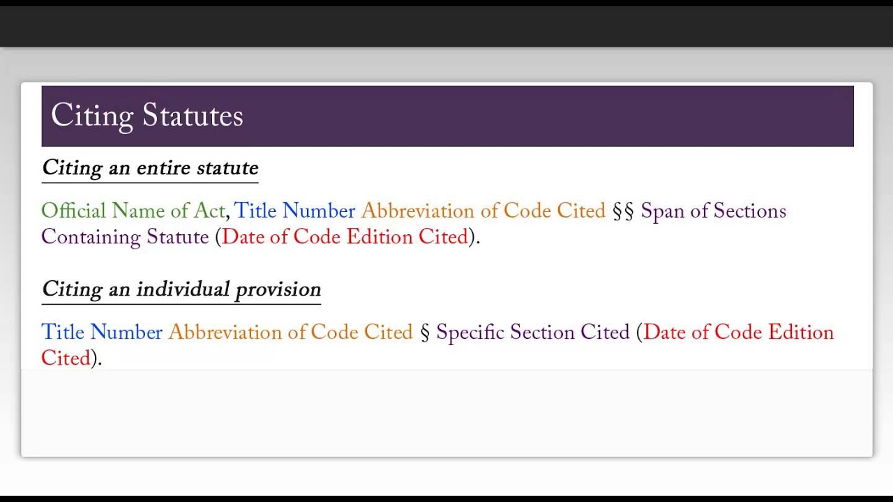 Citing apa format