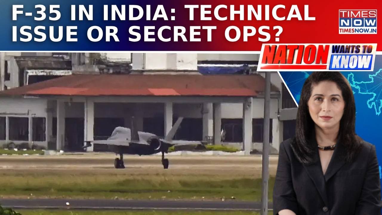 UK’s $110 Million F-35 Stranded In Kerala For 13 Days| Technical Glitch Or Secret Mission?| NWTK