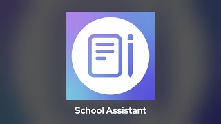 School Assistant & Sun Apps - Animated icons screenshot 3