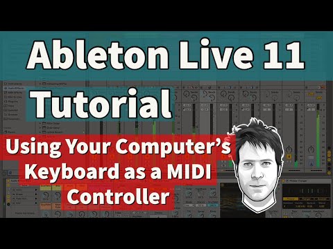 Video: Ar galite naudoti savo kompiuterio klaviatūrą kaip MIDI valdiklį?