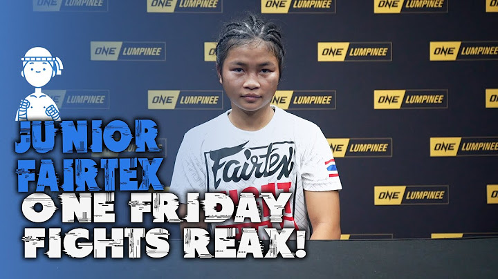 Junior Fairtex reacts to sixth straight win | ONE Friday Fights 85