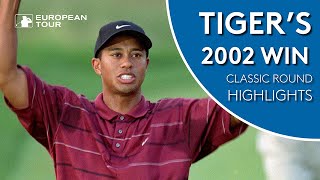 Tiger Woods shoots 66 to win 2002 WGC | Classic Round Highlights