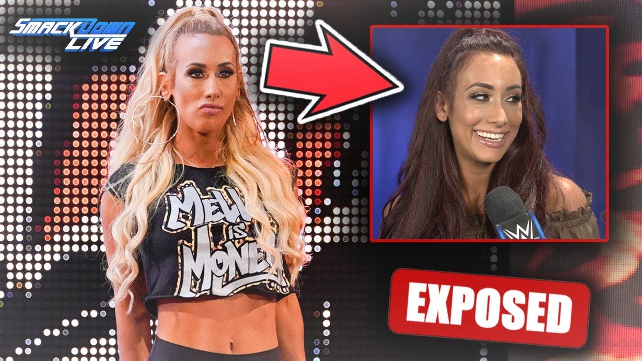 Real Reason Why Carmella Was Forced To Change Her Hair Color Wwe Smackdown Oct 2018 Youtube