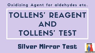 Tollens' Reagent and Tollens' Test | Test for Carbonyl Compounds | IIT JEE / NEET