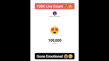 100k Celebration🥳 | 100k live count | 100k live #subscribers #shorts #live #livestream