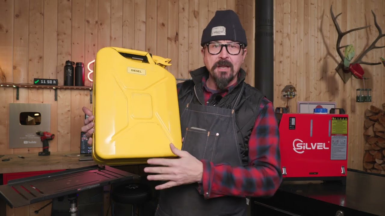 Power Hack Jerry Can Upgrade For Extended Diesel Heater Use YouTube Power Hack Jerry Can Upgrade For Extended Diesel Heater Use YouTube