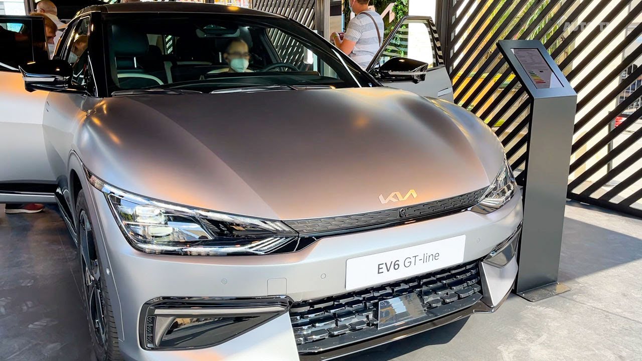 Kia EV6 GTLine in Steel Matte Grey (328 Miles Range) YouTube