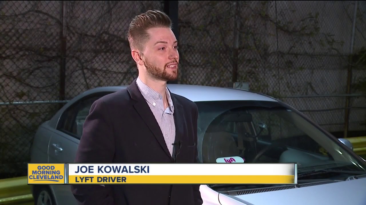 Uber and Lyft drivers strike for livable wages - YouTube