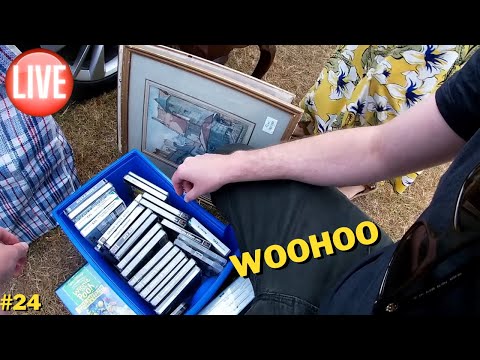 WOOHOO! LIVE! Car Boot Sale Hunt S5 EP24. #Reselling