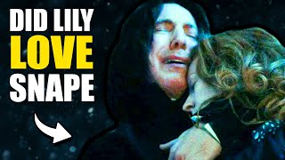 How Did LILY REALLY Feel About Snape? - Harry Potter Theory Resimi