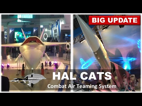 Combat drone  hal CATS warrior new update - first flight 