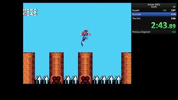 Strider NES Speedrun Any% (4:44)