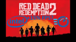 Intel® Application Optimization on 12600K + FSR 2.0 7900XT test in Red Dead Redemption 2