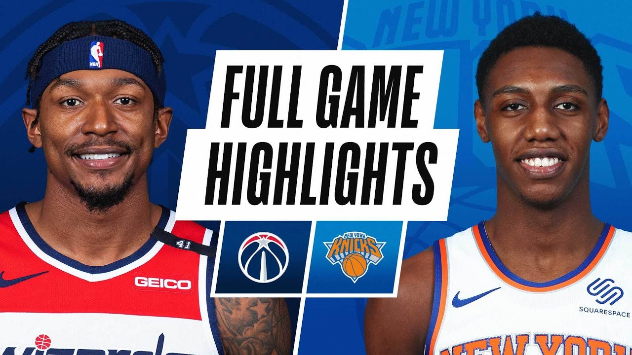 Wizards At Knicks Full Game Highlights March 25 2021 Youtube