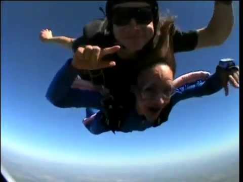 Cindy Trout's First Skydive