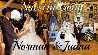 Dia de la boda de Norman y Juana. 18\/Mayo\/2024