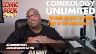 Recommended reads: comixology unlimited may 2019