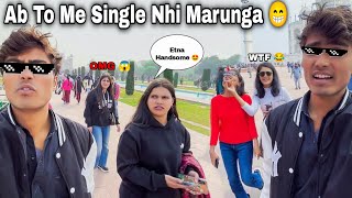 Taj Mahal Prr Etni Sari Cute Girls 🤩 | my first vlog today | Tiger kirar vlogs