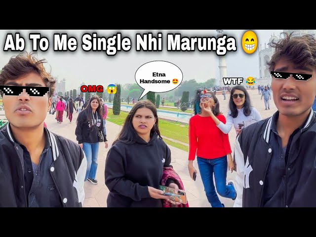 Taj Mahal Prr Etni Sari Cute Girls 🤩 | my first vlog today | Tiger kirar vlogs class=