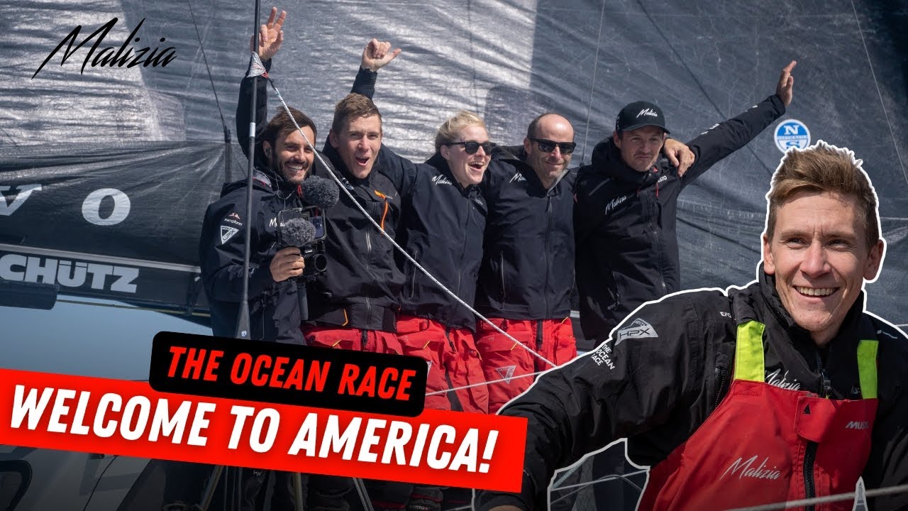 Welcome To America! - Leg 4 Arrival - The Ocean Race