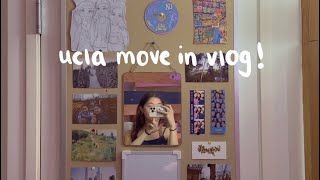 ucla move in vlog // pack, unbox, and shop w me!