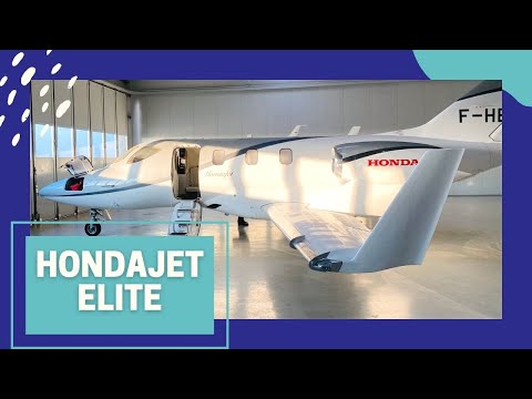 HondaJet Elite. Обзор самолёта Хонда джет. Частная авиация