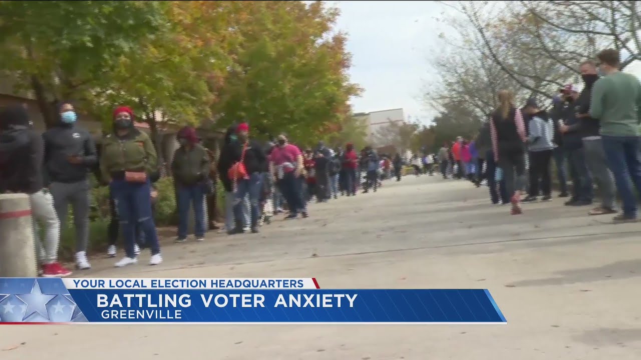 Voter anxiety increases as Election Day approaches