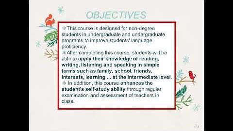 COURSE DESCRIPTION - FOUR CORNERS 2A