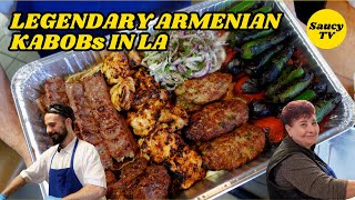 This 40 Year Old Armenian Restaurant serves the Best Kabob's in Los Angeles | SAUCYTV - EP13