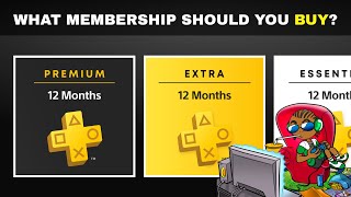 Which PS Plus Membership Should You Buy? Essential vs Extra vs Premium Black Friday Deal Net Worth