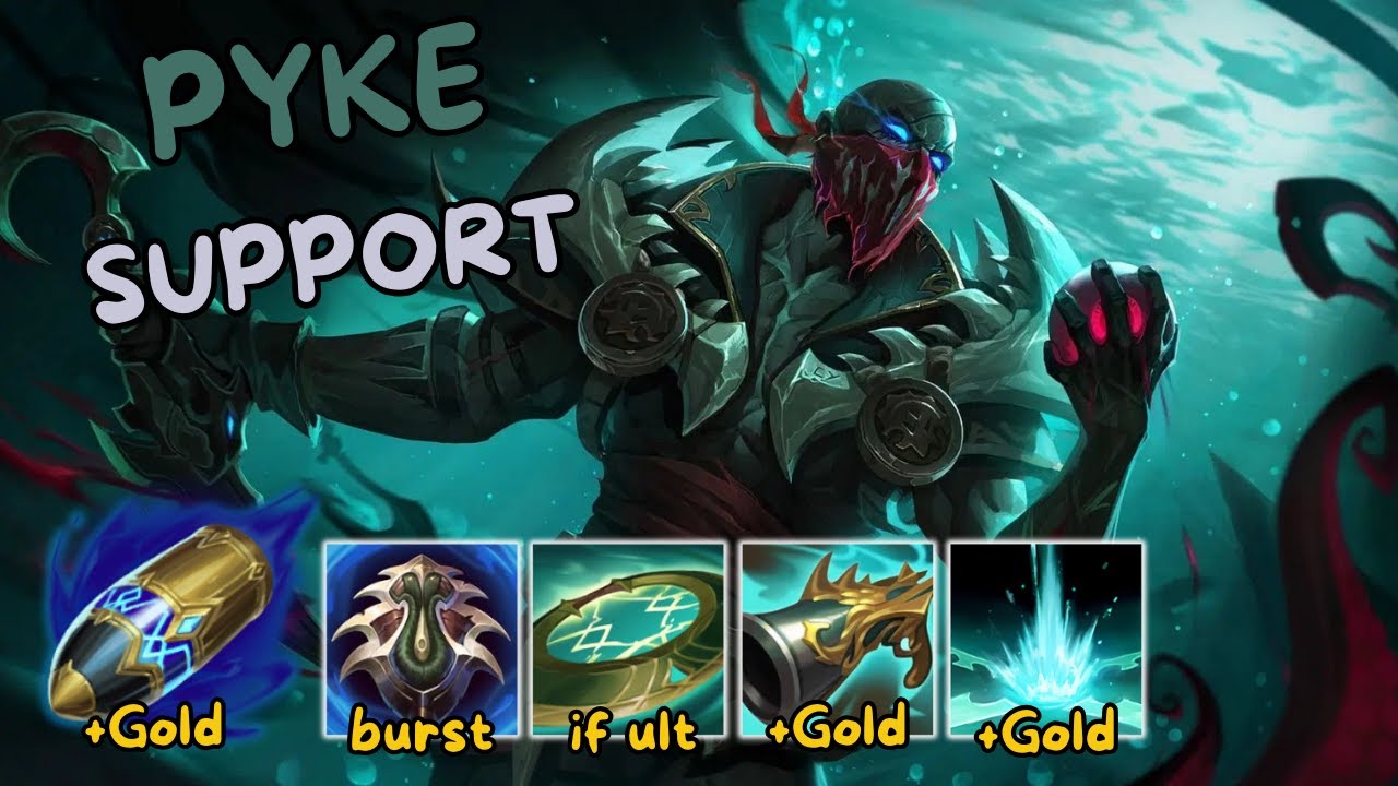 Gold farm Pyke Build is kinda insane! [Pyke Support] - YouTube